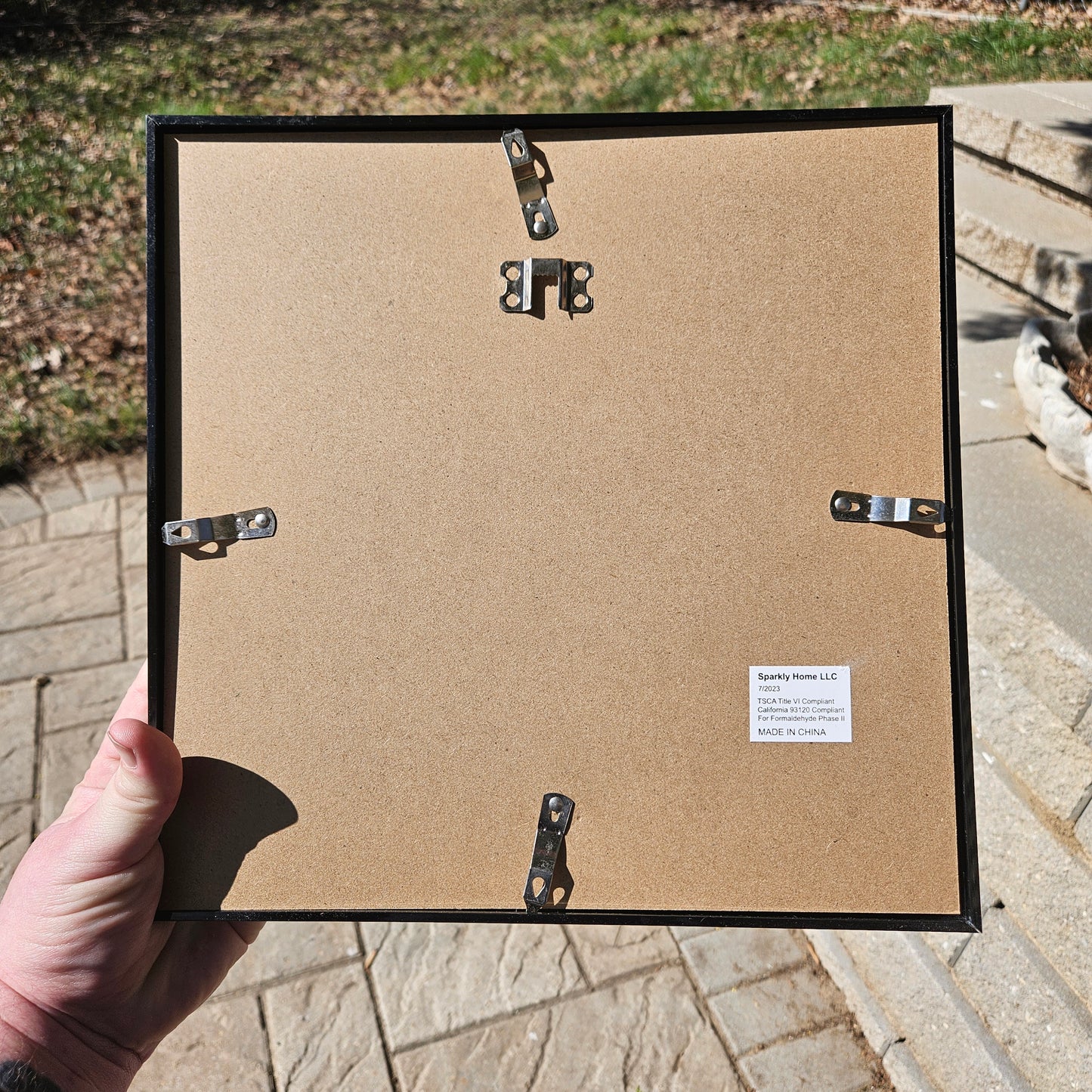 Framed "Hubb and the Heavy Hearts" Vinyl Album in 12.5" PVC Frame
