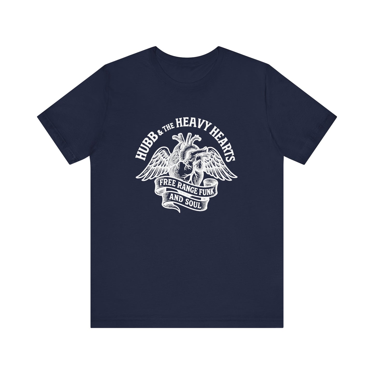 Hubb & The Heavy Hearts T-Shirt Heart Wings