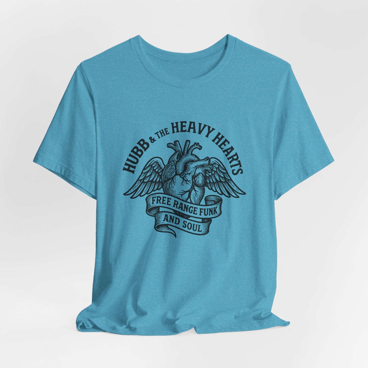 Hubb & The Heavy Hearts T-Shirt Heart Wings