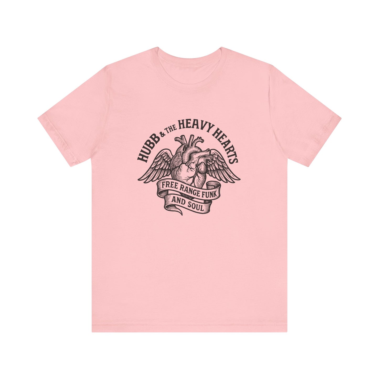 Hubb & The Heavy Hearts T-Shirt Heart Wings