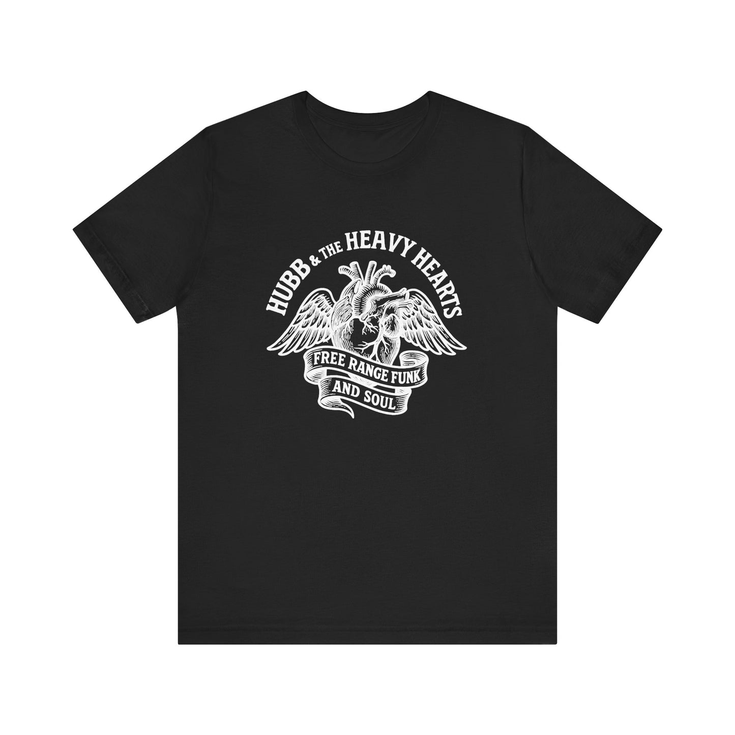 Hubb & The Heavy Hearts T-Shirt Heart Wings