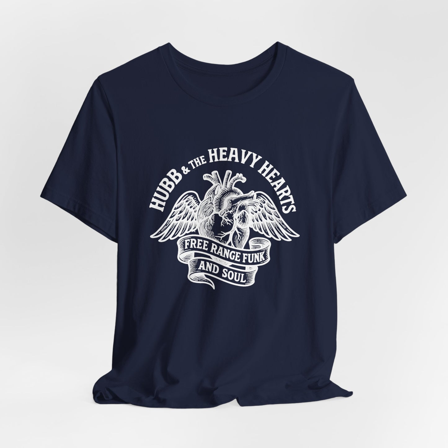 Hubb & The Heavy Hearts T-Shirt Heart Wings