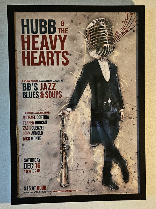 Concert Poster BB's Dec 2023 Show