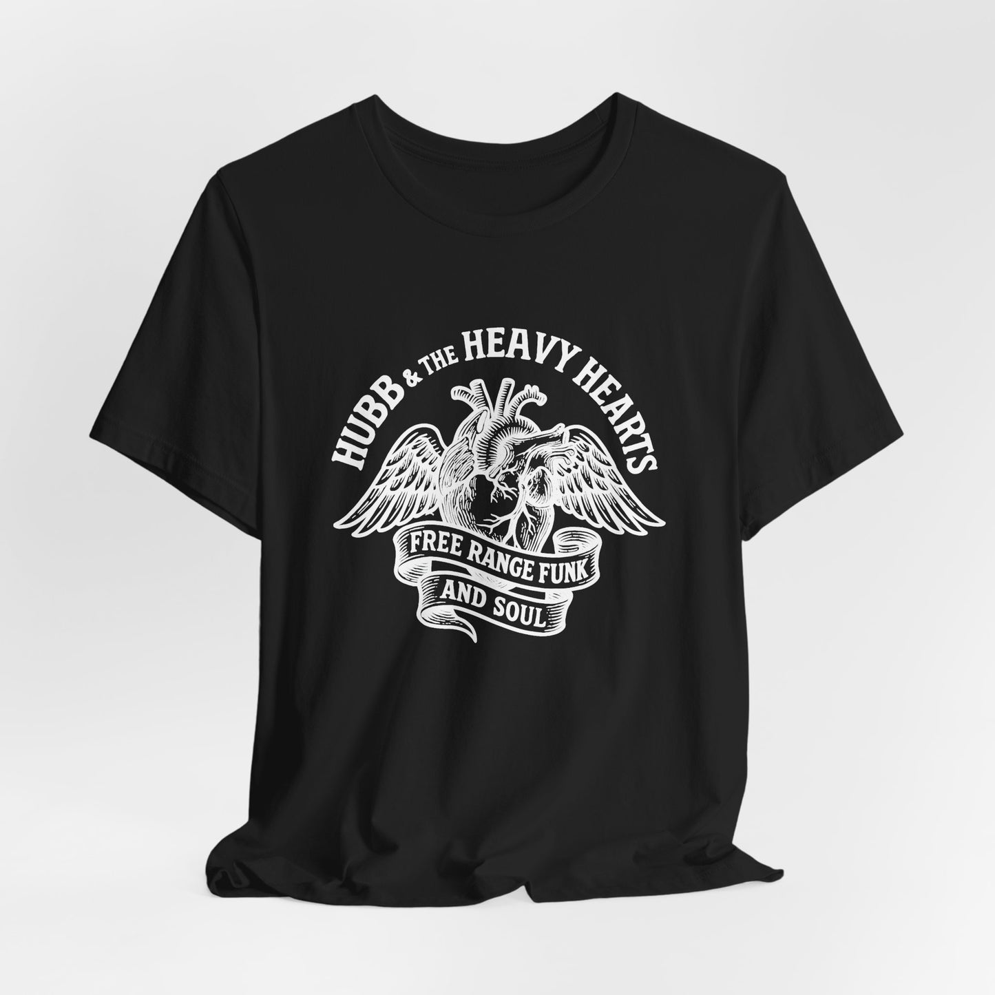 Hubb & The Heavy Hearts T-Shirt Heart Wings
