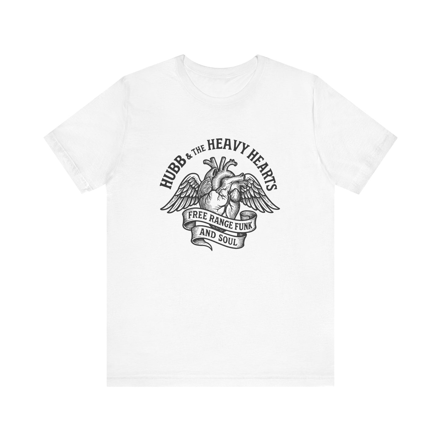 Hubb & The Heavy Hearts T-Shirt Heart Wings