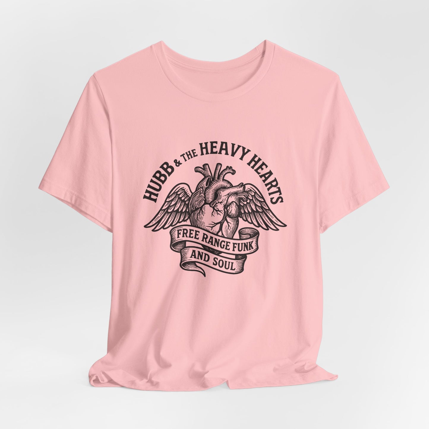 Hubb & The Heavy Hearts T-Shirt Heart Wings