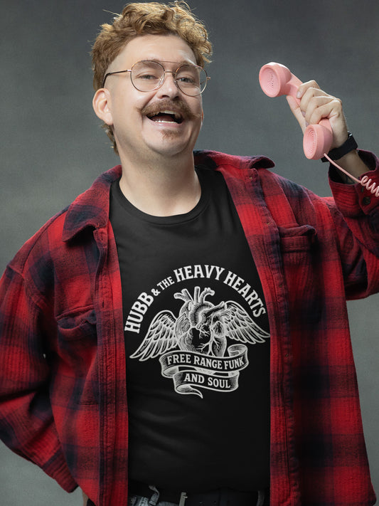 Hubb & The Heavy Hearts T-Shirt Heart Wings